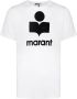 MARANT T-shirt Wit - Thumbnail 1