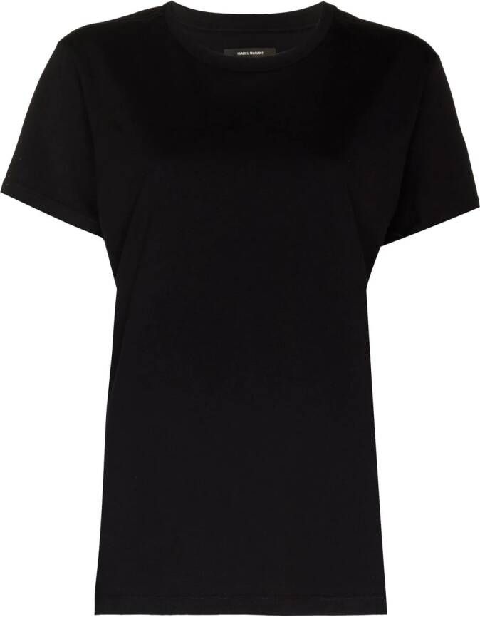 ISABEL MARANT T-shirt met logoprint Zwart