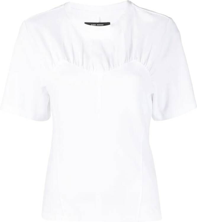 ISABEL MARANT T-shirt met vlakken Wit