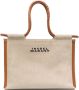 ISABEL MARANT Toledo katoenen shopper Beige - Thumbnail 1