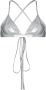 ISABEL MARANT Triangel bikinitop Zilver - Thumbnail 1