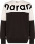 MARANT Tweekleurige sweater Zwart - Thumbnail 1