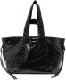 ISABEL MARANT Wardy shopper met gekreukte afwerking Zwart - Thumbnail 1