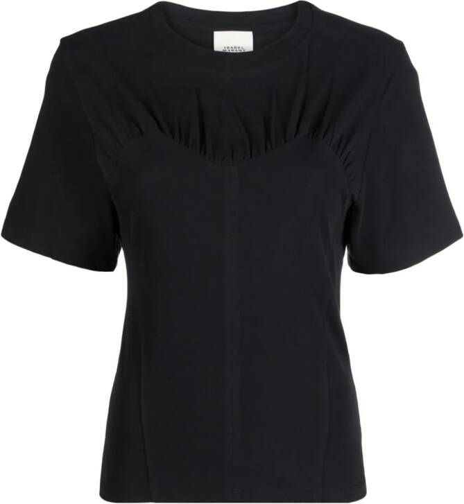 ISABEL MARANT T-shirt met bustier-effect Zwart