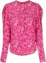 ISABEL MARANT Zijden blouse Roze - Thumbnail 1