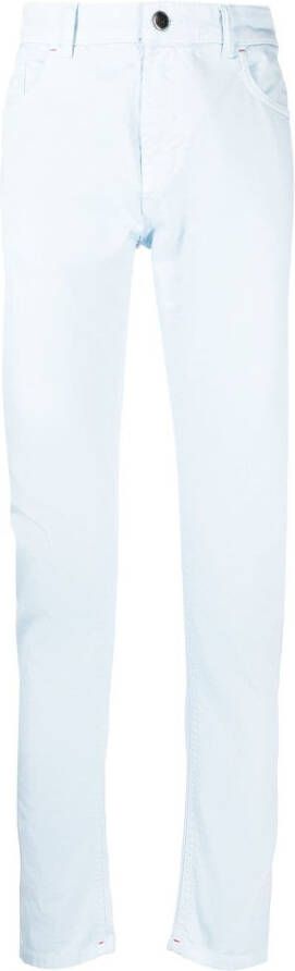 Isaia Slim-fit jeans Blauw