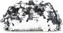 Isla Clutch met pailletten Blauw - Thumbnail 1