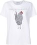 Isolda T-shirt met print Wit - Thumbnail 1