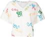 Isolda T-shirt met Sophia print Wit - Thumbnail 1