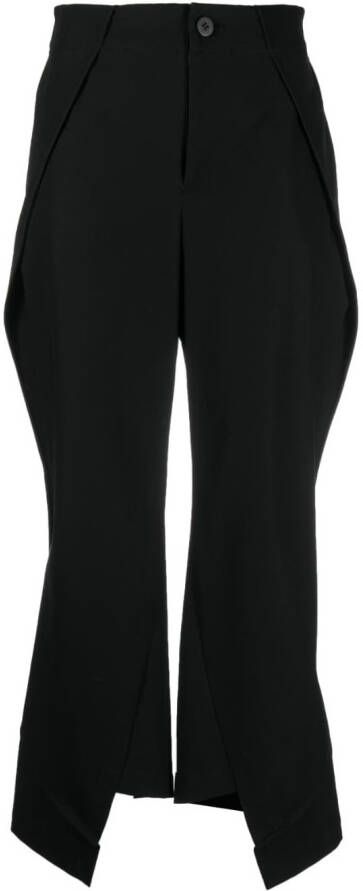 Issey Miyake Cropped broek Zwart