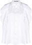 Issey Miyake Blouse met knoopsluiting Wit - Thumbnail 1
