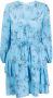 IVY OAK Jurk met bloemenprint Blauw - Thumbnail 1