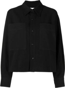 Izzue Boxy blouse Zwart
