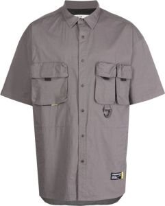 Izzue Button-up overhemd Grijs