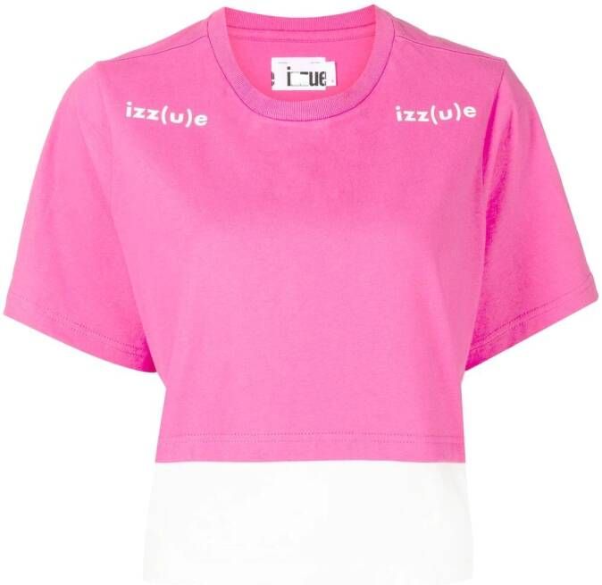 Izzue Gelaagd T-shirt Roze