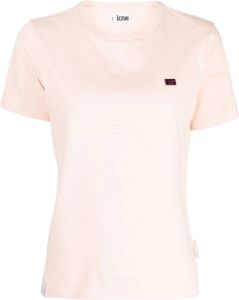 Izzue Katoenen T-shirt Roze