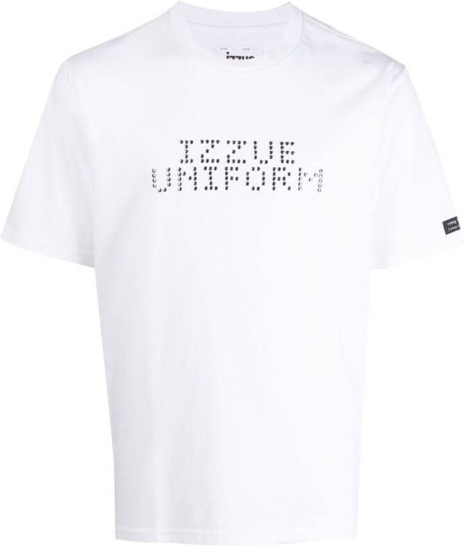 Izzue Katoenen T-shirt Wit