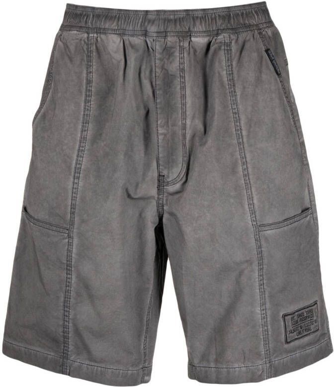 Izzue Shorts met elastische tailleband Grijs
