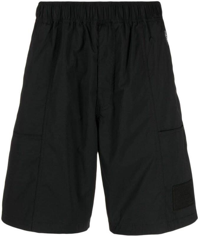 Izzue Shorts met elastische tailleband Zwart