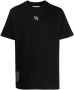 Izzue T-shirt met geborduurd logo Zwart - Thumbnail 1