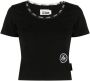 Izzue T-shirt met logoband Zwart - Thumbnail 1
