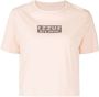 Izzue T-shirt met logodetail Roze - Thumbnail 1
