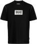 Izzue T-shirt met logopatch Zwart - Thumbnail 1