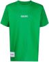 Izzue T-shirt met logoprint Groen - Thumbnail 1
