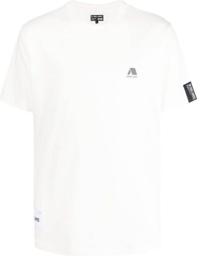 Izzue T-shirt met logoprint Wit