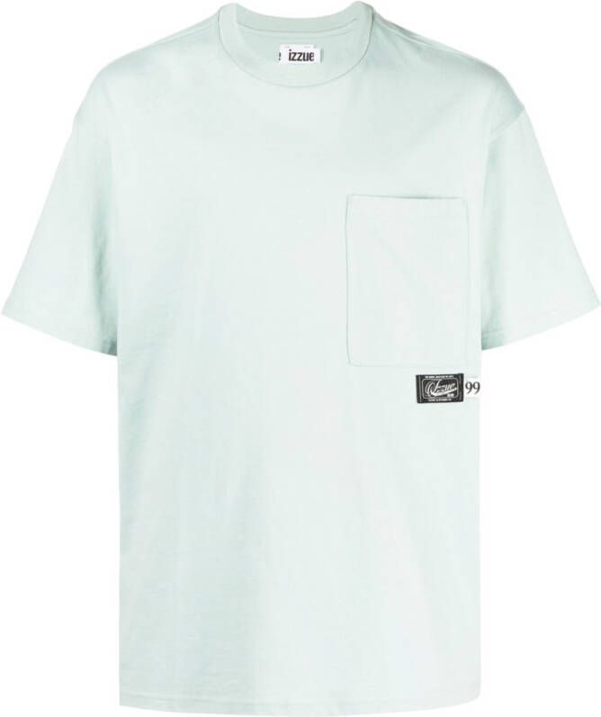 Izzue T-shirt met print Groen