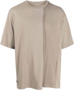 Izzue T-shirt met ronde hals Beige