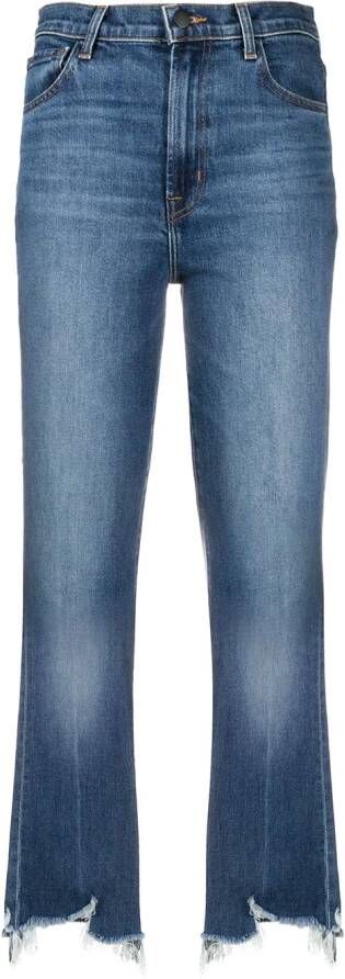 J Brand Cropped jeans Blauw