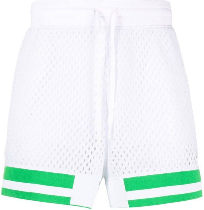 J.Lindeberg Shorts met geborduurd logo Wit