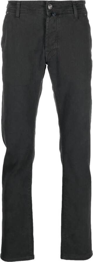 Jacob Cohën Straight broek Grijs