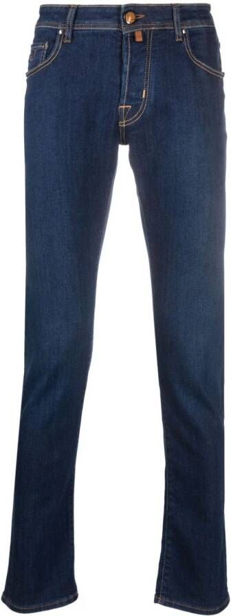 Jacob Cohën Slim-fit jeans Blauw