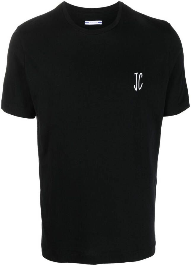 Jacob Cohën T-shirt met logoprint Zwart