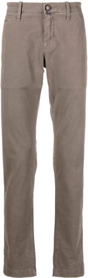 Jacob Cohën Slim-fit broek Beige