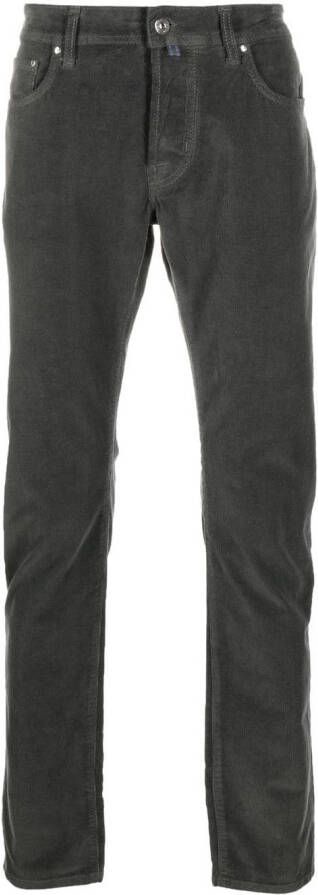 Jacob Cohën Straight broek Grijs