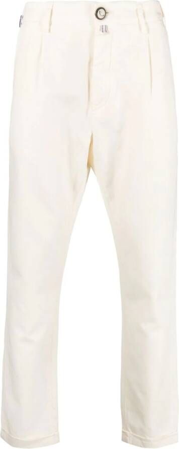 Jacob Cohën Straight broek Wit