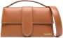 Jacquemus Bambinou leren schoudertas Bruin - Thumbnail 1