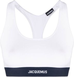Jacquemus Bh met logo Wit