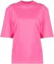 Jacquemus T-shirt met ronde hals Roze - Thumbnail 1