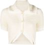 Jacquemus Cropped top Beige - Thumbnail 1