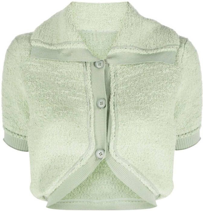 Jacquemus Cropped top Groen