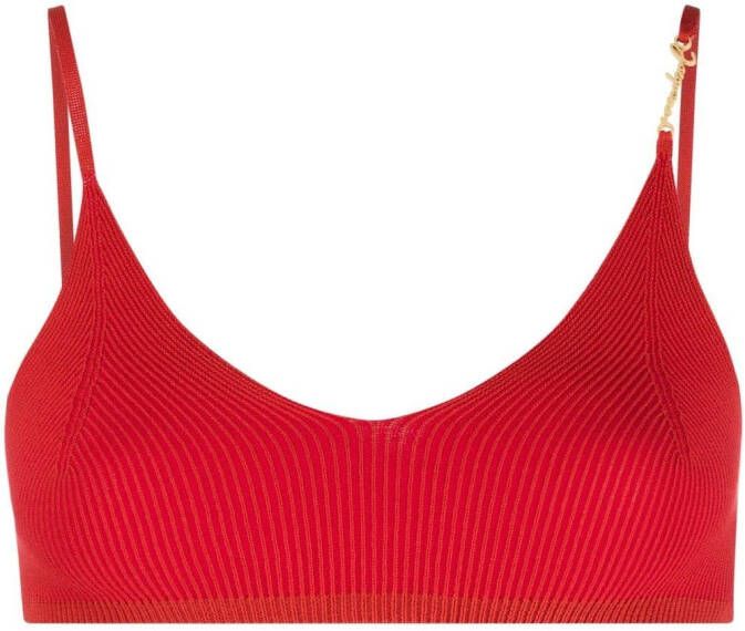 Jacquemus Cropped top Rood