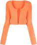 Jacquemus Cropped vest Oranje - Thumbnail 1