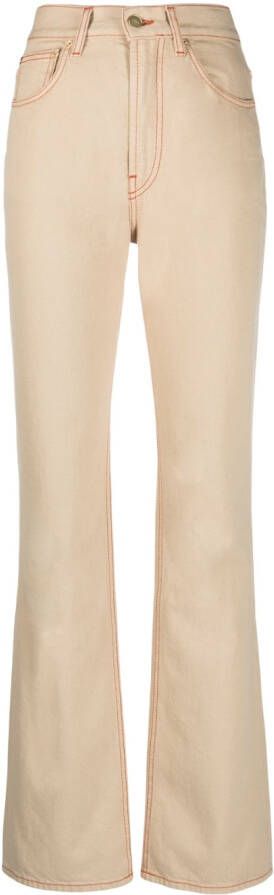 Jacquemus Flared jeans Beige
