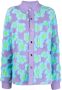 Jacquemus La Chemise Neve Fleurs vest Paars - Thumbnail 1