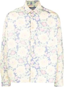 Jacquemus Overhemd met bloemenprint Geel