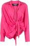 Jacquemus Gedrapeerde blouse Roze - Thumbnail 1